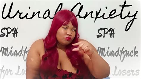 Urinal Anxiety Small Penis Humiliation Mindfuck For Losers Ebony Femdom From BBW Goddess