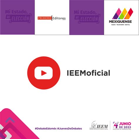 IEEM on Twitter Estos son los medios por los que podrás seguir el 2do