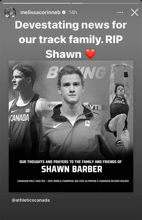 Athletes pay tribute to Canadian pole vaulter Shawn Barber - Canadian Running Magazine