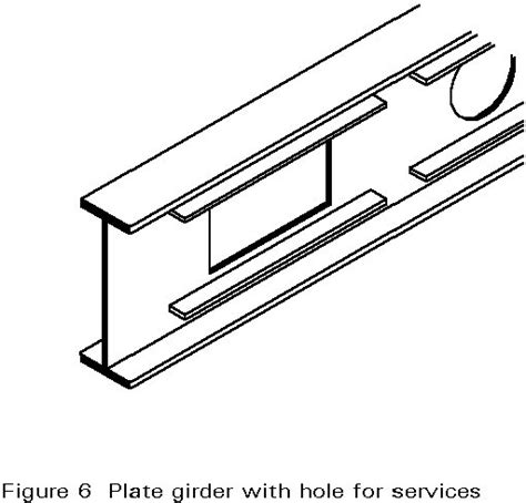 Plate Girder With Hole For Services Download Scientific Diagram