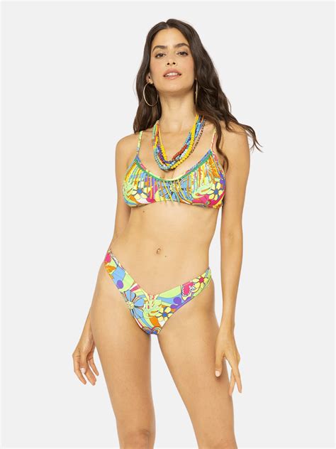 Giveness Bikini Top Flowerful Sun Costumi Donna Nencini Sport