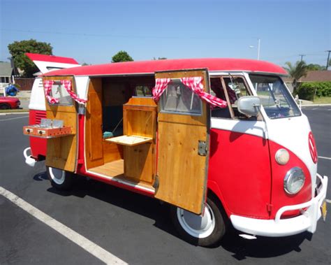 Rare 1962 Vw Campmobile Camper Mfg By Tec Travel Equipment Corporation Classic Volkswagen Bus