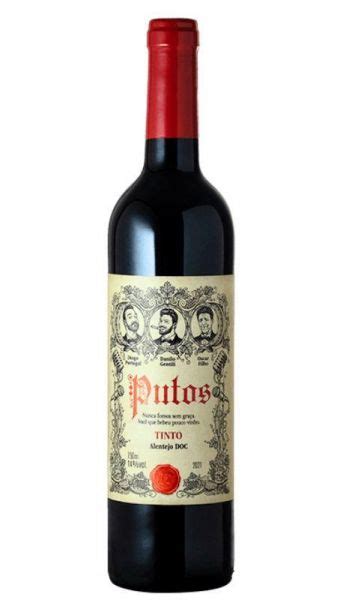 Vinho Portugu S Alentejo Putos Tinto Doc Ml Na Fox Importadora