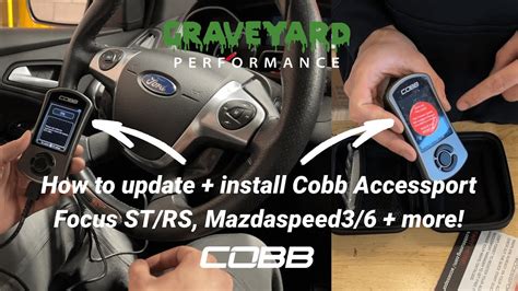 How To Update Install Cobb Accessport YouTube