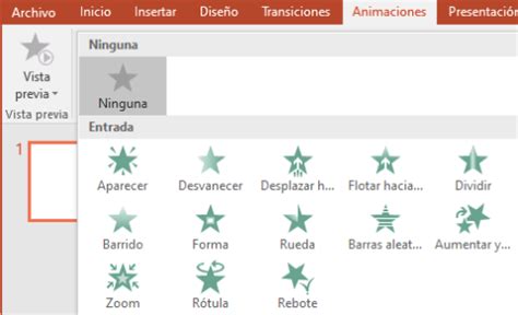 Cómo agregar efectos y animaciones en Power Point