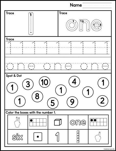 Numbers 1 20 Number Sense And Number Tracing Worksheets Made By