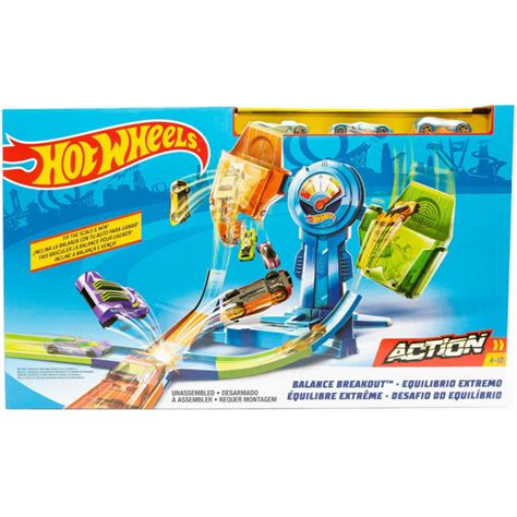 สนคาขายด Hot Wheels Balance Breakout Play Set ราง รถแขง ฮอตวล FRH34 ของเลน โมเดล