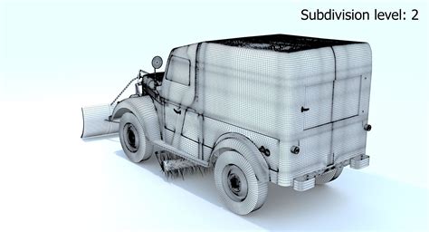 GAZ 69 T3 1953 1973 Modelo 3D 39 3ds Dxf Fbx Max Obj Free3D