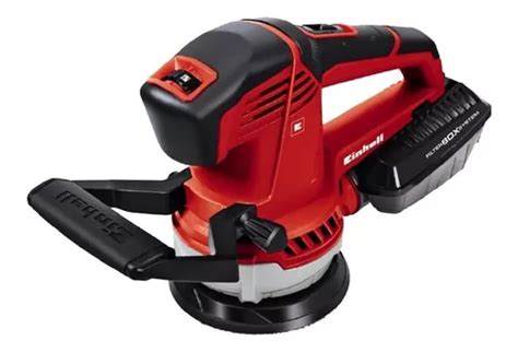 Lijadora Roto Orbital Einhell Expert Te Rs E Con Sistema Velcro Roja