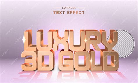 Premium Vector | Editable 3d text effect generator graphic style mockup