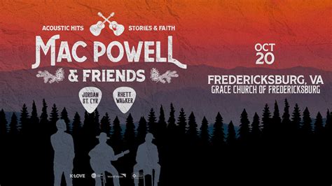 Mac Powell And Friends Tour 2025 Thomas Miller