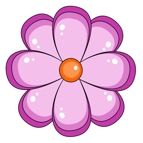 Desenho De Flores Fofas Png