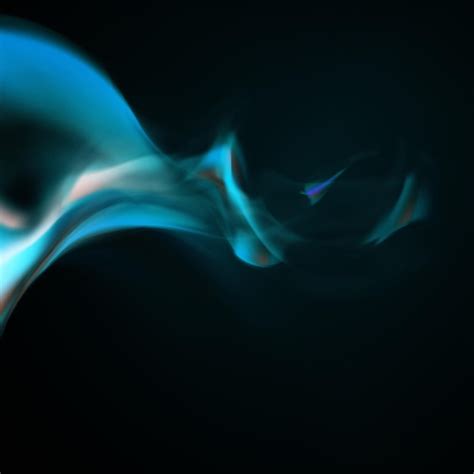 Fondo De Humo Azul Vector Premium