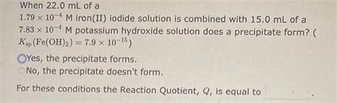 Solved When 25 0 Ml Of A 6 30×10−5m Ammonium Sulfate