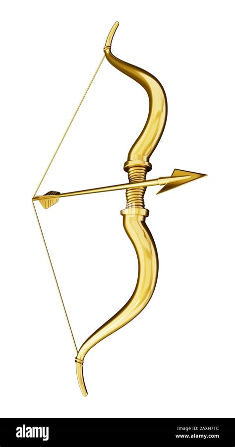 Golden Bow And Arrow