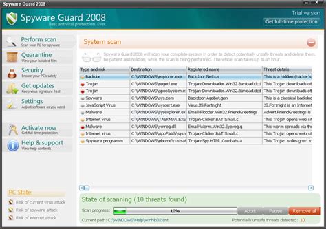 remove spyware guard   spyware guard  uninstall