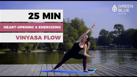 25 Min Energizing Power Vinyasa Yoga Flow Intermediate Youtube