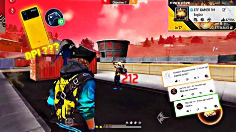 Free Fire Highlights Poco X4 Pro 5G Dpi Settings Skills Poco