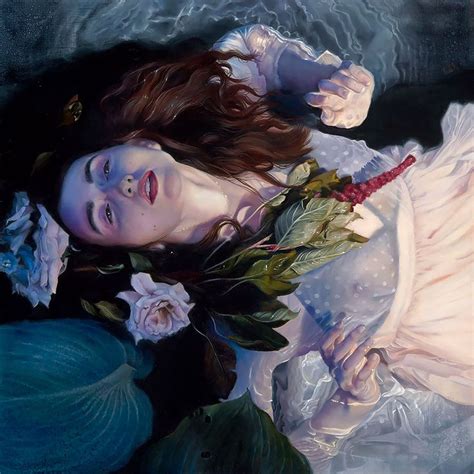 Hauntingly Beautiful Ophelia Paintings Seduce You From Beneath The