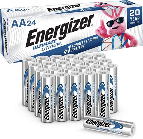 Buy Energizer Aa Batteries Ultimate Lithium Double A Battery Count