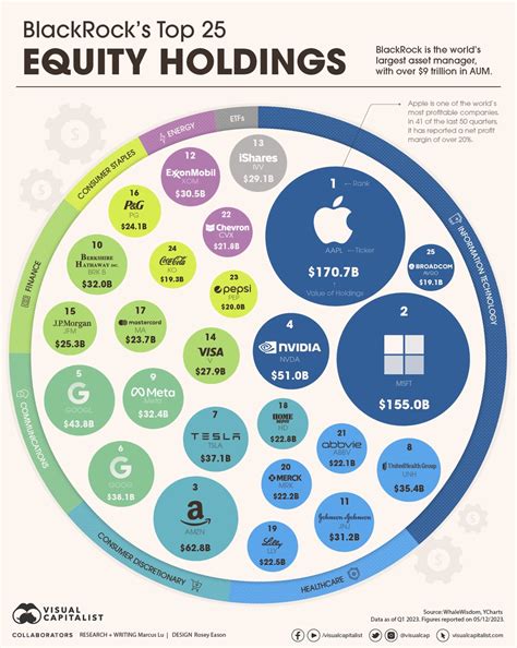 Visualizing BlackRocks Top Equity Holdings