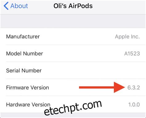 Como Atualizar O Firmware Dos Seus Airpods