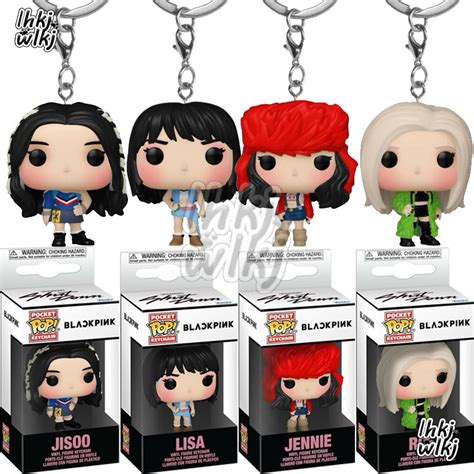 Keychain Blackpink Funko Pop Rose Jisoo Jennie Lisa Action Figure