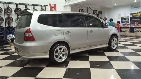 Grand Livina Upgrade Velg Model Celong Hsrwheel Modifikasi Youtube