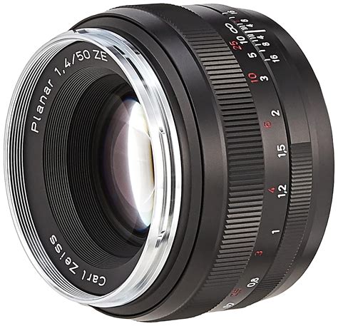 Carl Zeiss Planar T 1 4 50 ZE 1677 817 Lens Black 48X71MM Amazon