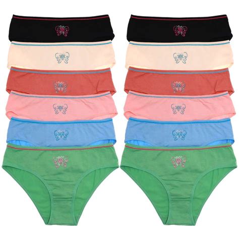 Cotton Bikini Panties Size Small XL Assorted Colors