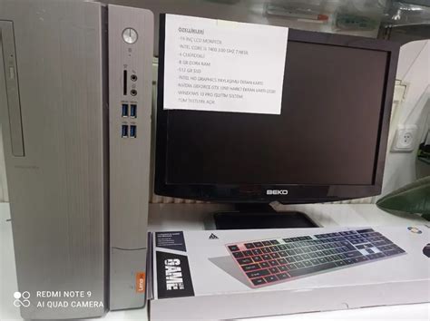 Efsane Kasa Lenovo Nes L Gtx Masa St Bilgisayar