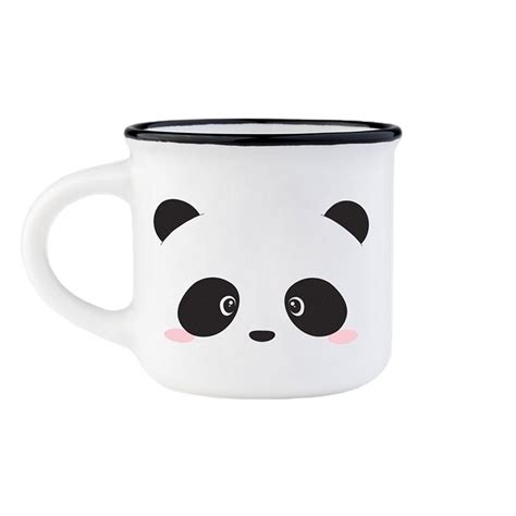 Tazas Caf Funky Panda Gift Set Kawaii Panda Making Life Cuter