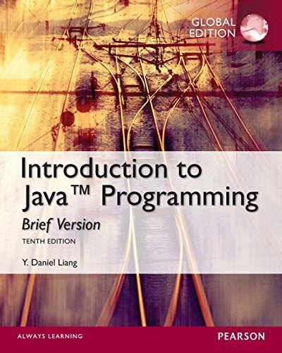 Introduction To Java Programming Brief Version By Y Daniel Liang