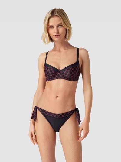 Joop Bodywear Bikini Oberteil Mit B Geln Modell Ponza Dunkelblau