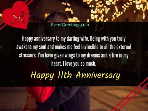 21 Exclusive 11 Year Anniversary Wishes Events Greetings