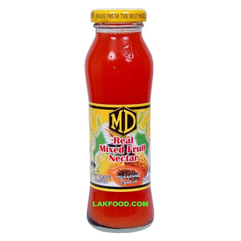 Md Mixed Fruit Nectar 200ml Lakfood