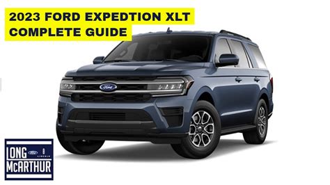 2023 FORD EXPEDITION XLT COMPLETE GUIDE YouTube