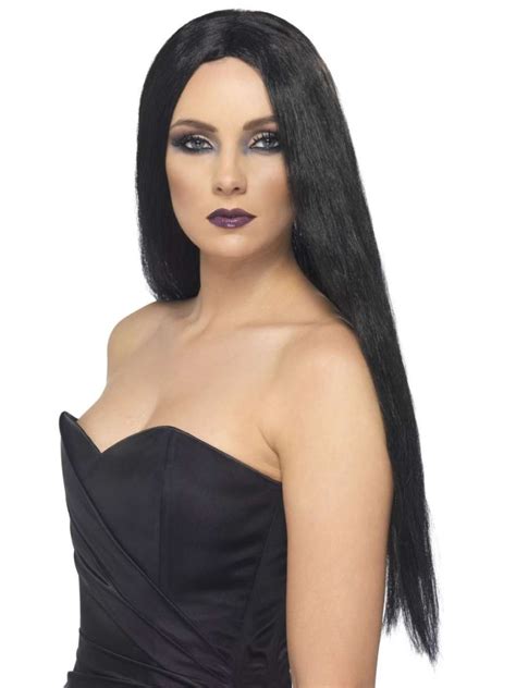 Long Black Witch Wig Costume Creations By Robin