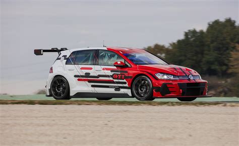 We Drive The Volkswagen Golf Gti Tcr Race Car The Coolest Gti Ever