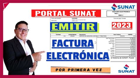 Cómo emitir una Factura Electrónica por primera vez desde el portal