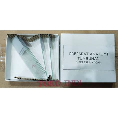 jual preparat anatomi tumbuhan  set isi  macampreparat tumbuhan