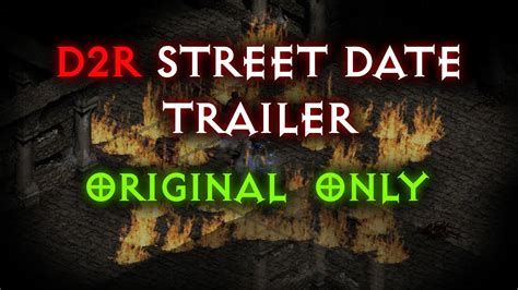 Diablo II Resurrected Legacy Street Date Trailer ORIGINAL GRAPHICS