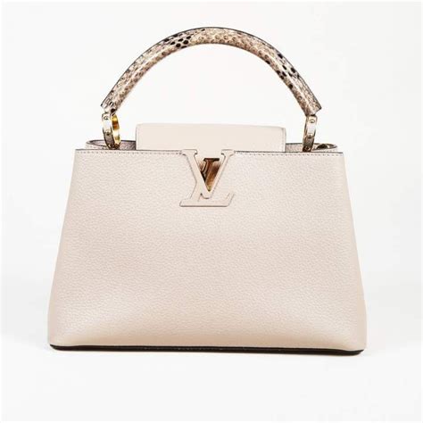 Louis Vuitton Beige Tote Bag