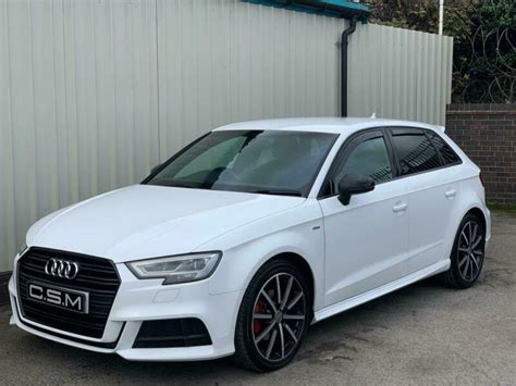 2018 67 AUDI A3 S LINE BLACK EDITION 1.6 TDI S-TRONIC 5 DOOR FACELIFT *SAT NAV* | in Brierley ...