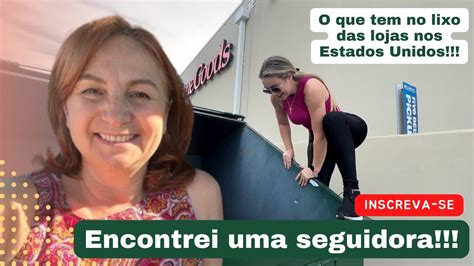 Fiz Dumpster Diving Uma Seguidora E Nos Divertimos Muito Lixo Das