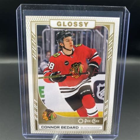 Upper Deck Series O Pee Chee Glossy Gold Connor Bedard Rc R