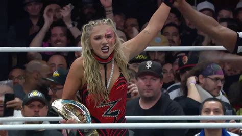 Julia Hart Pins Skye Blue Wins TBS Championship In AEW Full Gear