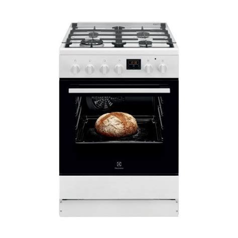 Buy online Electrolux Gas range - 60 cm - 4 burners - LKK620200W in Israël