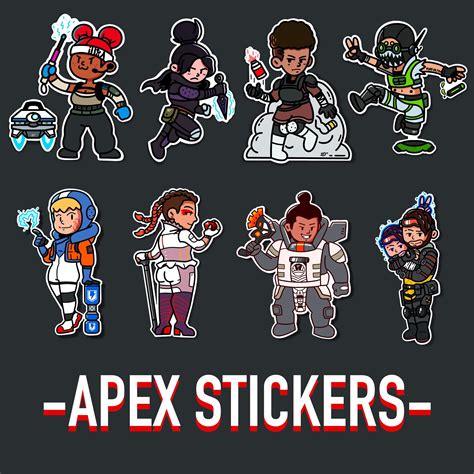 Apex Legends Stickers Etsy