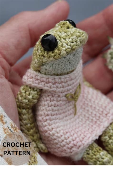 Crochet Toad Amigurumi Patterns Hækleprojekter Hækleteknikker Tøjdyr